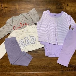 GAP/ OLD Navy 3-6 month baby girl bundle